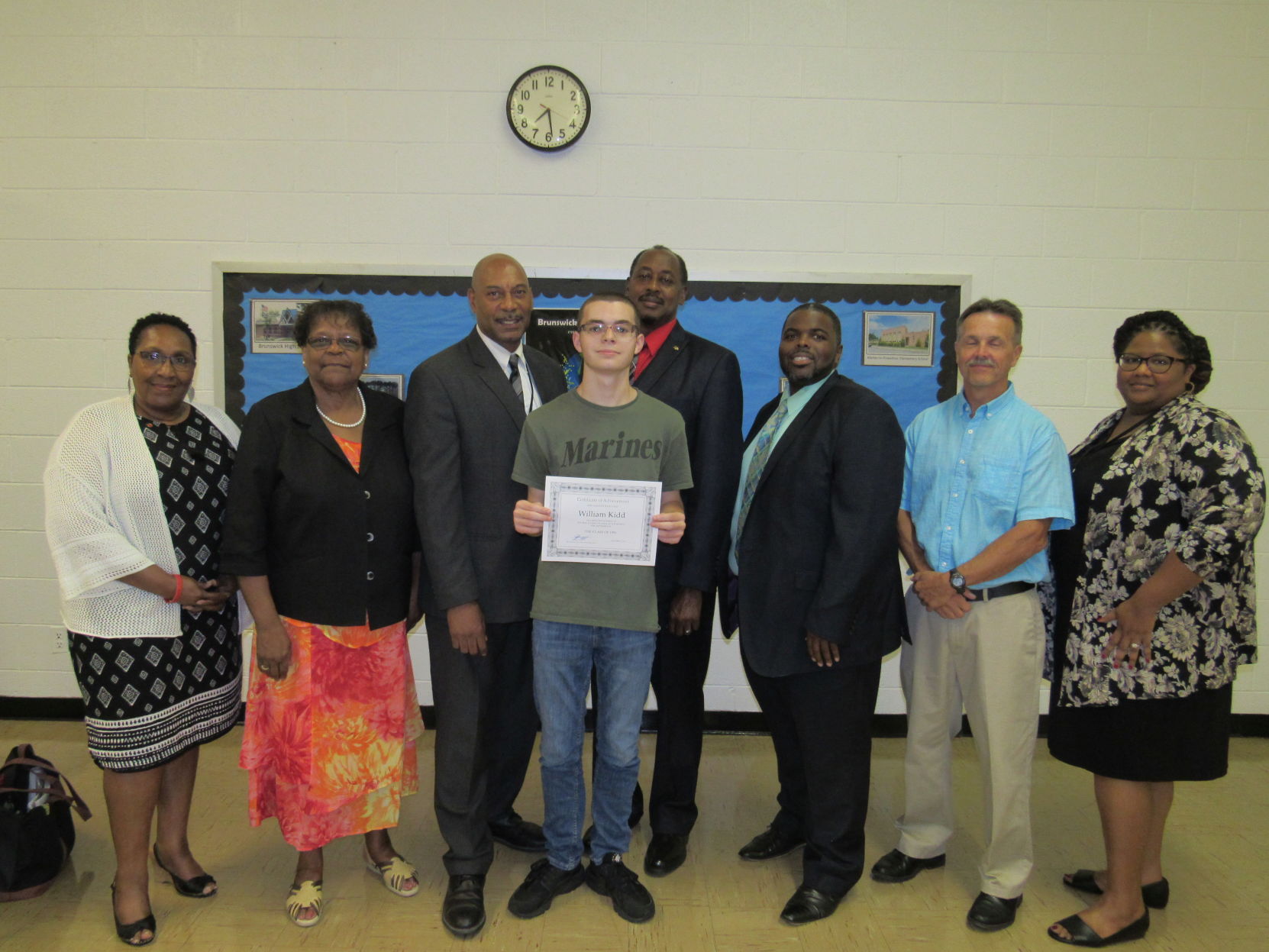 Special student recognized